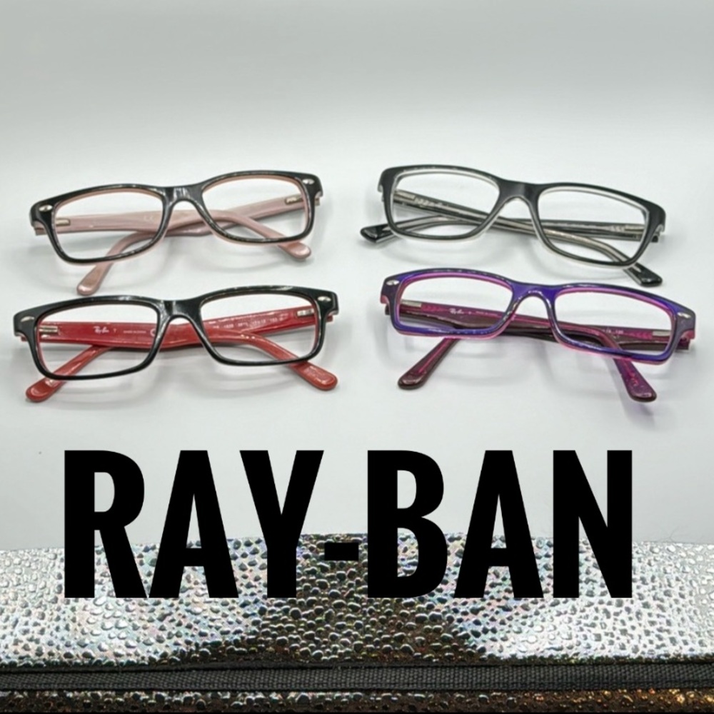 Lot of 4 pairs authentic Ray-Ban kids girls eyeglasses frames